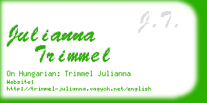 julianna trimmel business card